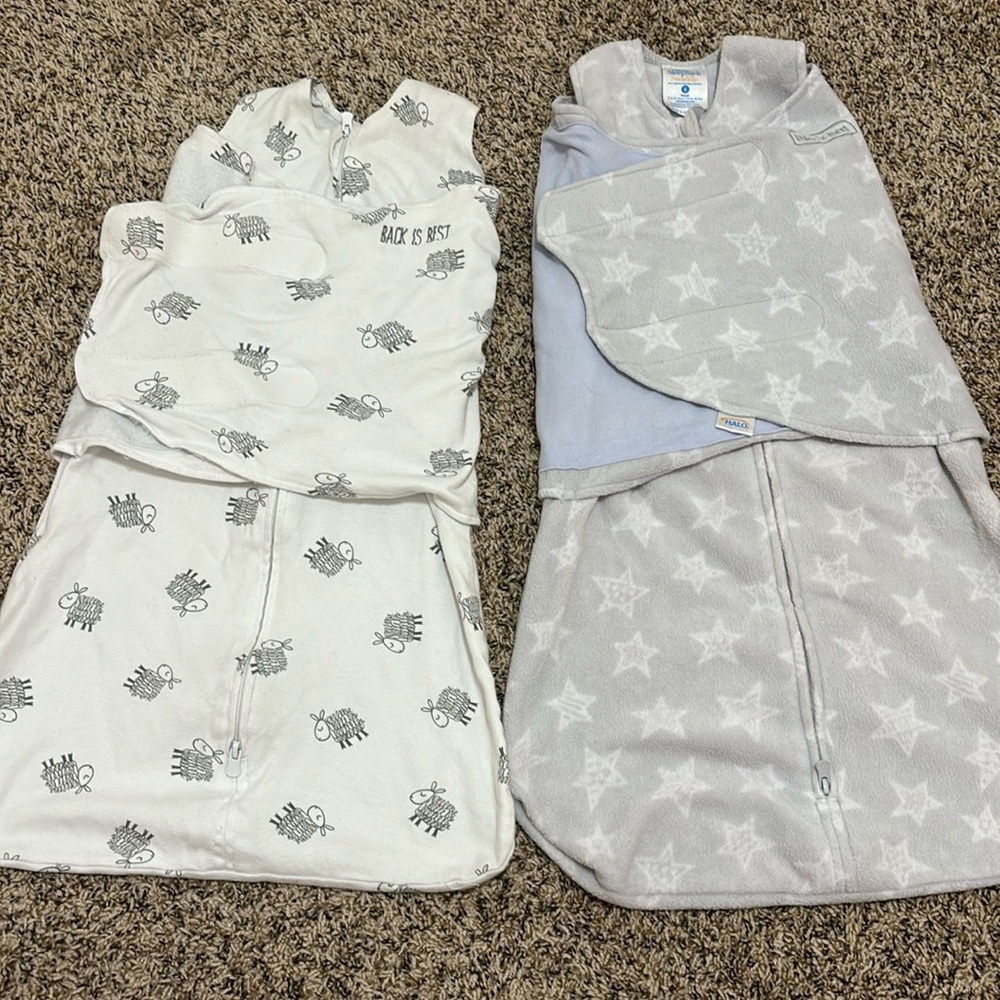 Halo sleepsack swaddles size small